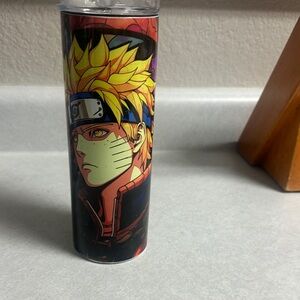 Anime Character Tumbler - Black and Yellow